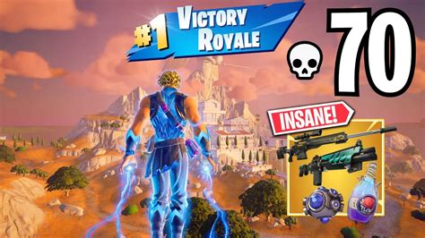 High Elimination Zeus Solo Vs Squads Wins Full Gameplay New Fortnite