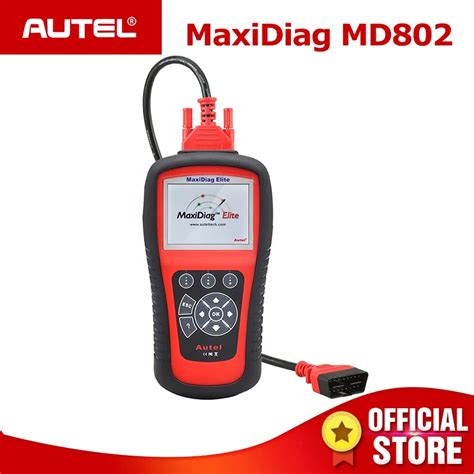 Autel Maxidiag Elite Md All System Car Detector Obdii Code Reader