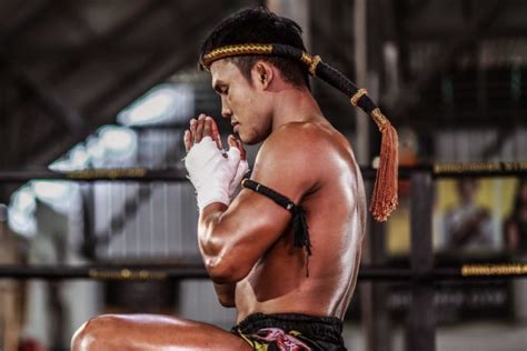 Traditional Muay Thai Fighter