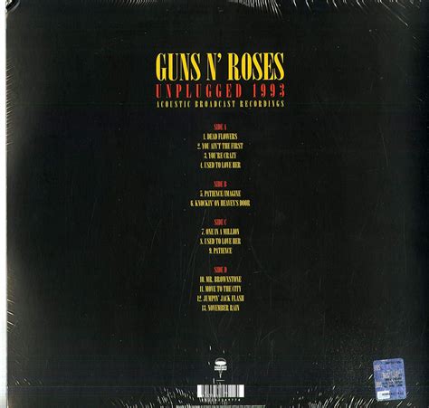 Пластинка Unplugged 1993 Acoustic Broadcast Recordings Guns N Roses