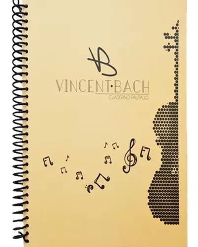 Vicent Bach Vbcp10 Cuaderno Pautado 100 Hojas Profesional Envío gratis