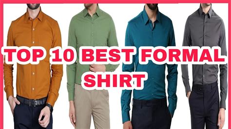 Top 10 Color Combination Formal Shirt Pant For Dark Men Latest