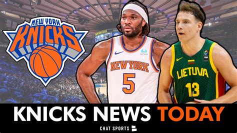 Major Knicks News On Rokas Jokubaitis Precious Achiuwa Ny Knicks