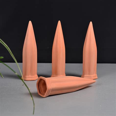 Pcs Plant Watering Devices Terracotta Self Watering Spikes Garden