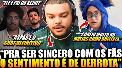 COACH DA LOUD MANDA A REAL SOBRE VITÓRIA vs MIBR STREAMER DA