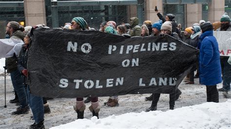 Wetsuweten Pipeline Protests Extend Across Canada To Ottawa Capital