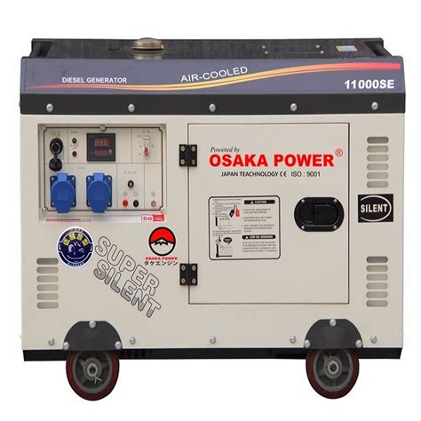 Máy Phát Điện Chạy Dầu 8Kw Osaka Power BMG10000SE