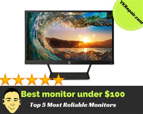 Best Monitor under 100: Top 5 Most Reliable Monitors on the Market