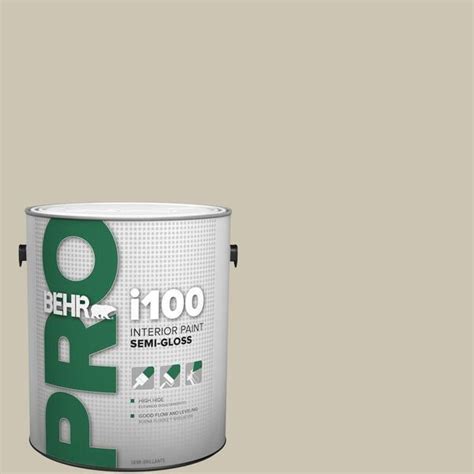 Behr Pro Gal N Dune Grass Semi Gloss Interior Paint Pr