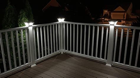 Solar Post Cap Lights | Buy Solar Deck Post Lights - DecksDirect