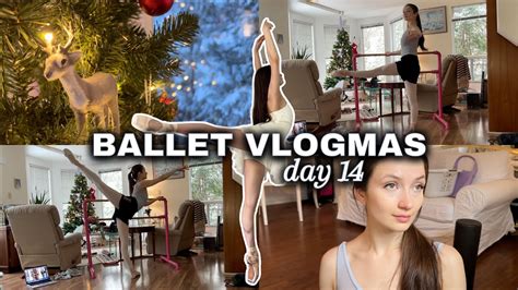 Vlogmas Day Ballet Class Online Trying Dance Masterclass Grwm