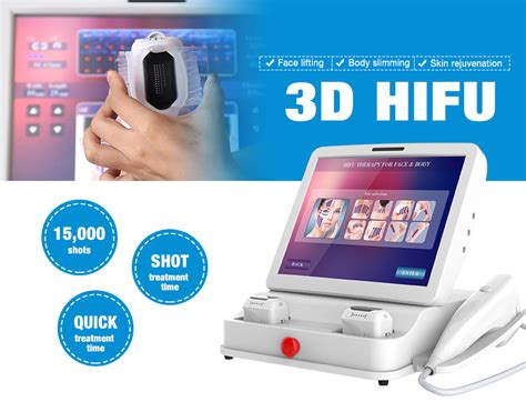 D Hifu Non Surgical Face Lift Beauty Machine With Lines