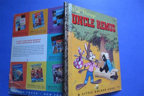 Walt Disneys Uncle Remus A Little Golden Book 1947 Hardcover Vintage 1782862500