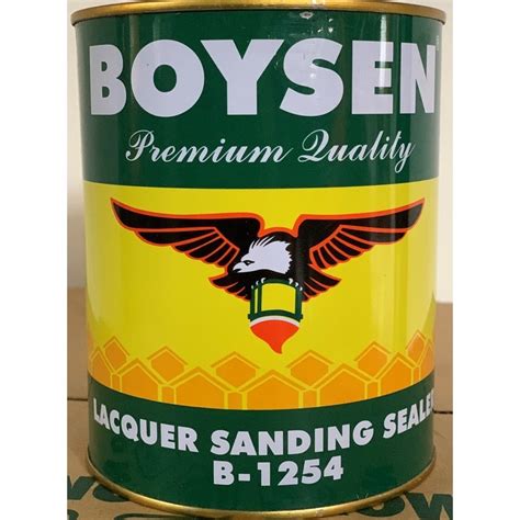 Boysen Lacquer Sanding Sealer 1 Liter B 1254 Shopee Philippines