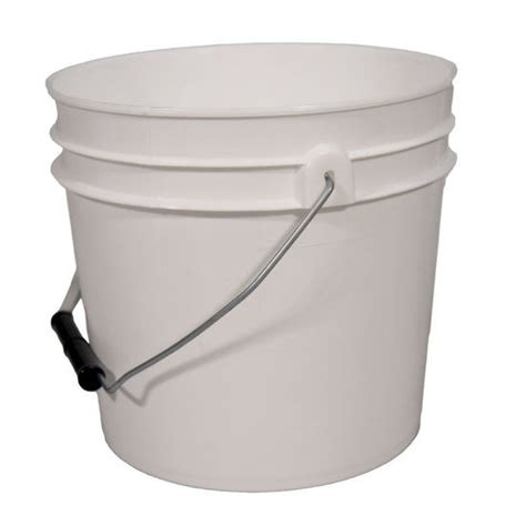 Gallon White Hdpe Open Head Pail Pipeline Packaging