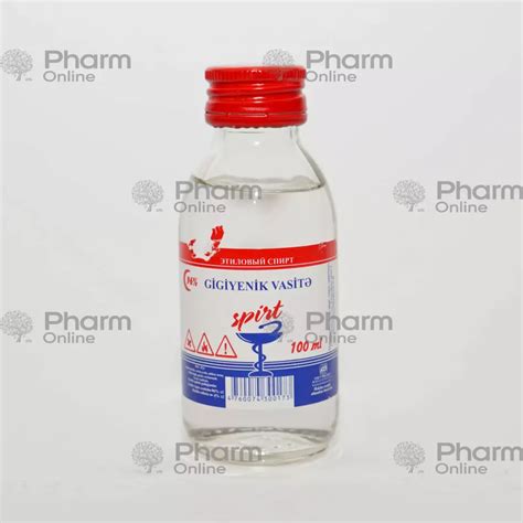 Tibbi spirti 95% 100 ml (Məhlul) Azərbaycan