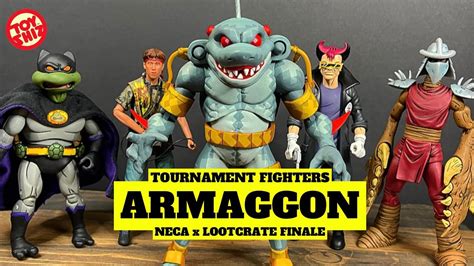 Armaggon The Future Shark Tmnt Tournament Fighters Snes Neca X