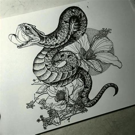 21 Realistic Snake Tattoo Drawing Ideas | PetPress | Snake tattoo ...