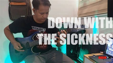 Down With The Sickness Disturbed Guitar Cover Youtube