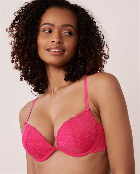 La Vie En Rose Push Up Plunge Demi Bra