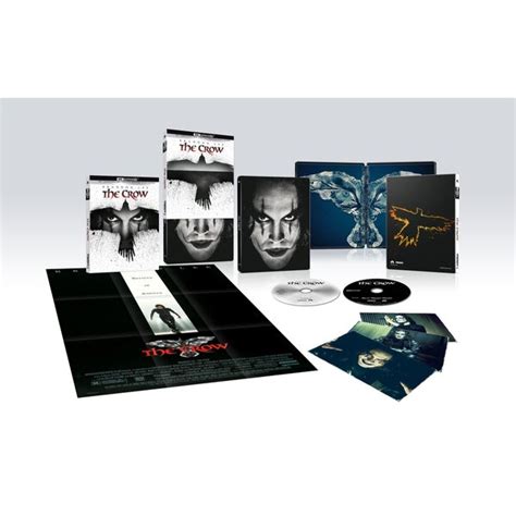 The Crow Zavvi Exclusive 4K Ultra HD Steelbook Includes Blu Ray 4K