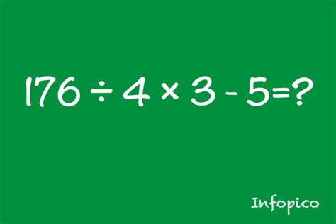 Reto del día resolverás este ejercicio matemático en 10 segundos