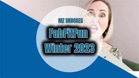 FabFitFun Unboxing Winter 2023 YouTube