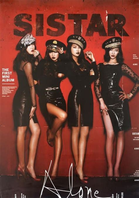 Yesasia Sistar Mini Album Vol 1 Alone Special Edition Poster In