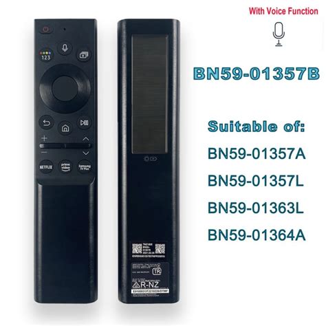 Bn59 01357a New Original Rechargeable Solar Cell Voice Remote Control