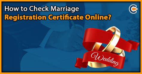 How To Check Marriage Registration Certificate Online