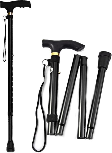 Foldable Walking Cane For Seniors Walking Stick For Men Women