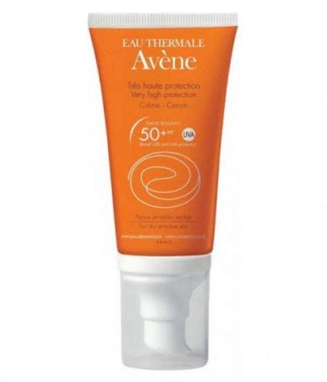 Avene Sunscreen Cream SPF 50 PA+ 50 g: Buy Avene Sunscreen Cream SPF 50 PA+ 50 g at Best Prices ...