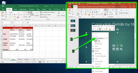 Excel Table In Powerpoint Computer Applications For Managers