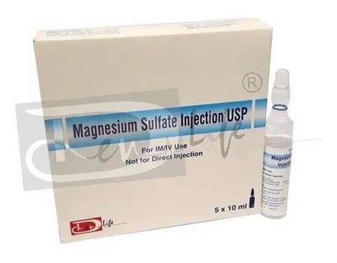 Magnesium Sulfate Ampule