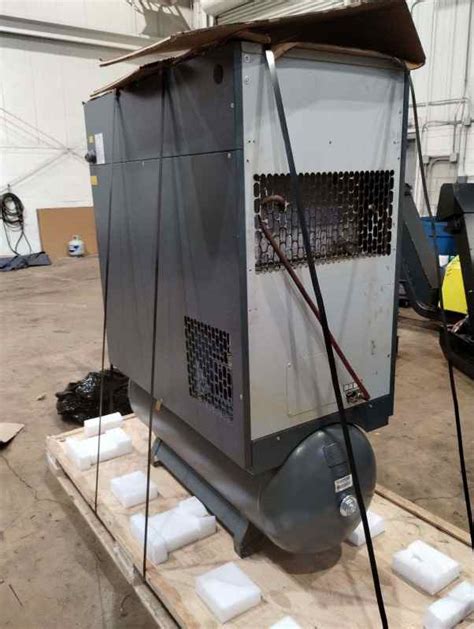 Hp Atlas Copco Ga Ff Rotary Screw Air Compressor Integrated