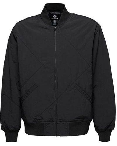 Black Converse Jackets For Men Lyst