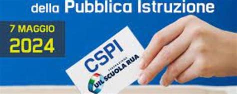 Elezioni Cspi Si Vota Il Maggio Uil Scuola Lecco