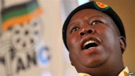 South Africa S Julius Malema In His Own Words Bbc News