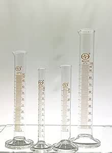 Buy Isko Borosilicate Glass Graduated Measuring Cylinder With Round