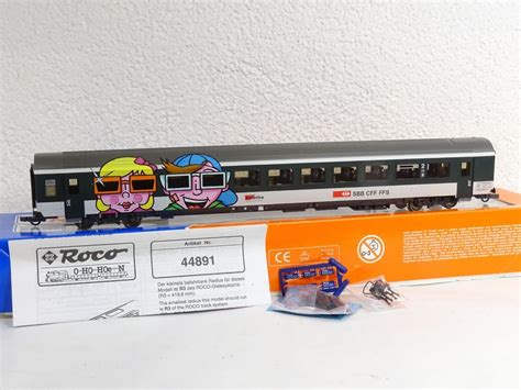 Roco 44891 Familienwagen SBB 1 87 2 Klasse H0 GS DC OVP Kaufen Auf