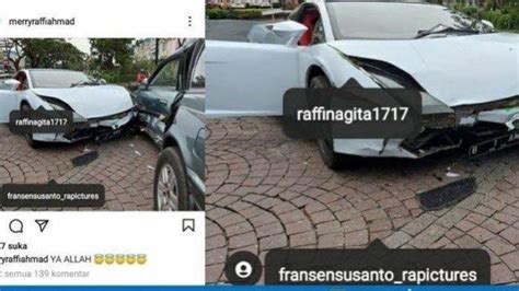 Asistennya Unggah Foto Lamborghini Ringsek Raffi Ahmad Tak Tahu Menahu