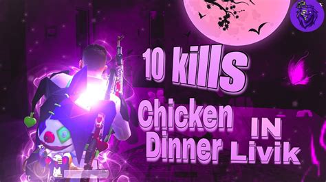 10 Kills Chicken Dinner In Livik Pubg Mobile Rush Gameplay Youtube