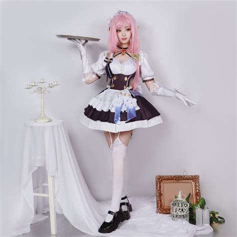 Honkai Impact 3rd Archives Elysia Maid Outfit Cosplay Costume Winkcosplay