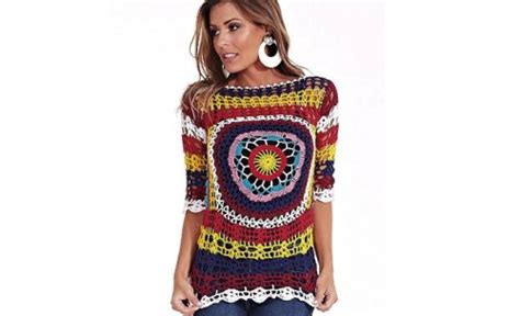 Blusa De Croch Mandala Fio Anne Blog Do Bazar Horizonte