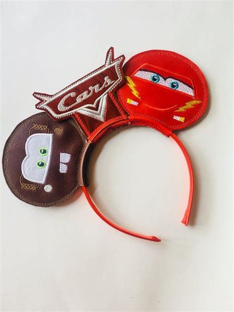 Tow Mater And Lightning McQueen Mickey Ears Cars Mickey Ears Mickey