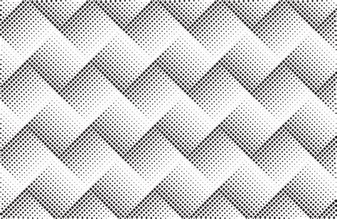 Zigzag Halftone Dots Pattern Vector Art At Vecteezy