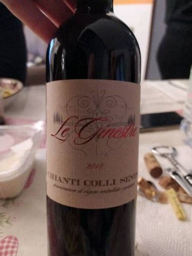 Le Ginestre Chianti Colli Senesi Vivino