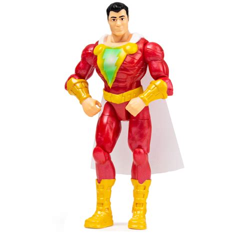 Dc Comics 4 Inch Shazam Action Figure With 3 Mystery Accessories Adventure 2