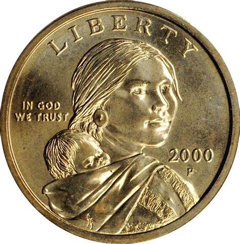 2000 P Sacagawea Cheerios Dollar FS 902 Boldly Detailed Tail