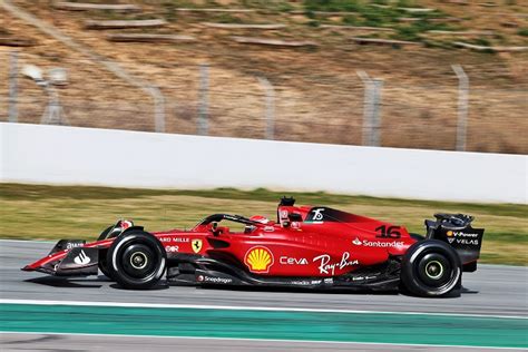 F1 Test Barcellona 2022 Day 2 Pomeriggio Leclerc Chiude Al Comando